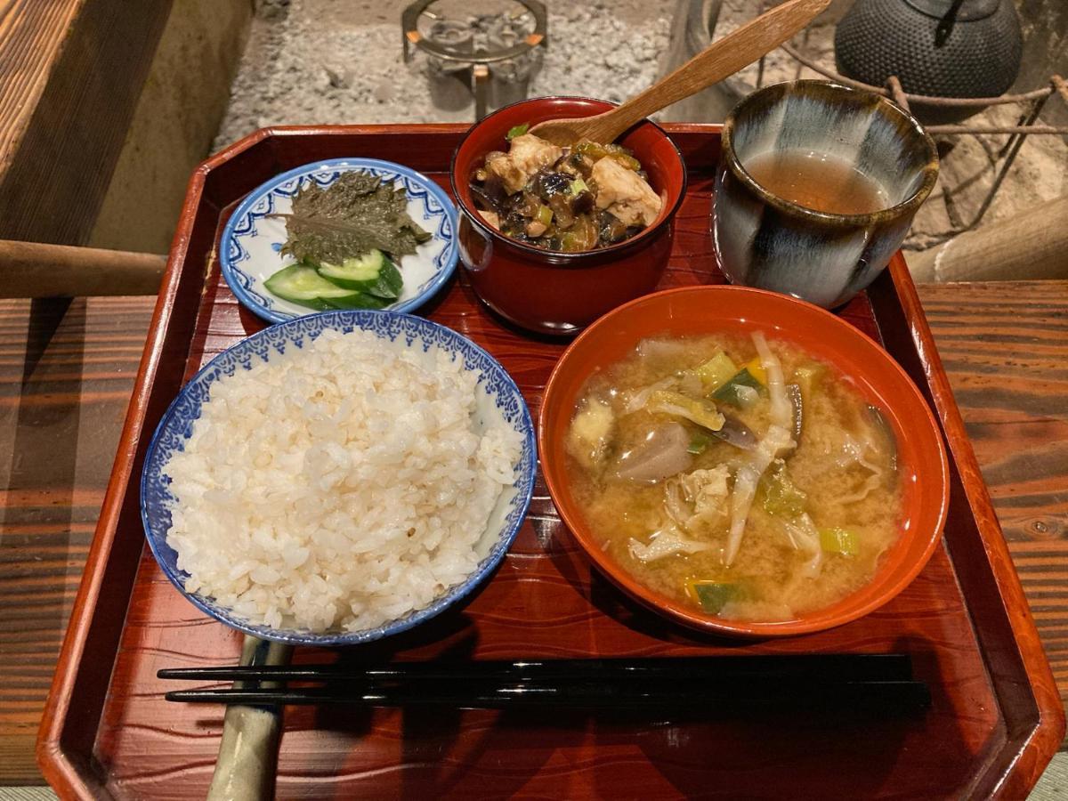 一汁一菜の宿　ちゃぶダイニング Ichiju Issai No Yado Chabu Dining Unforgettable Farmstay Experience In Deep Kyoto Ayabe Exterior foto