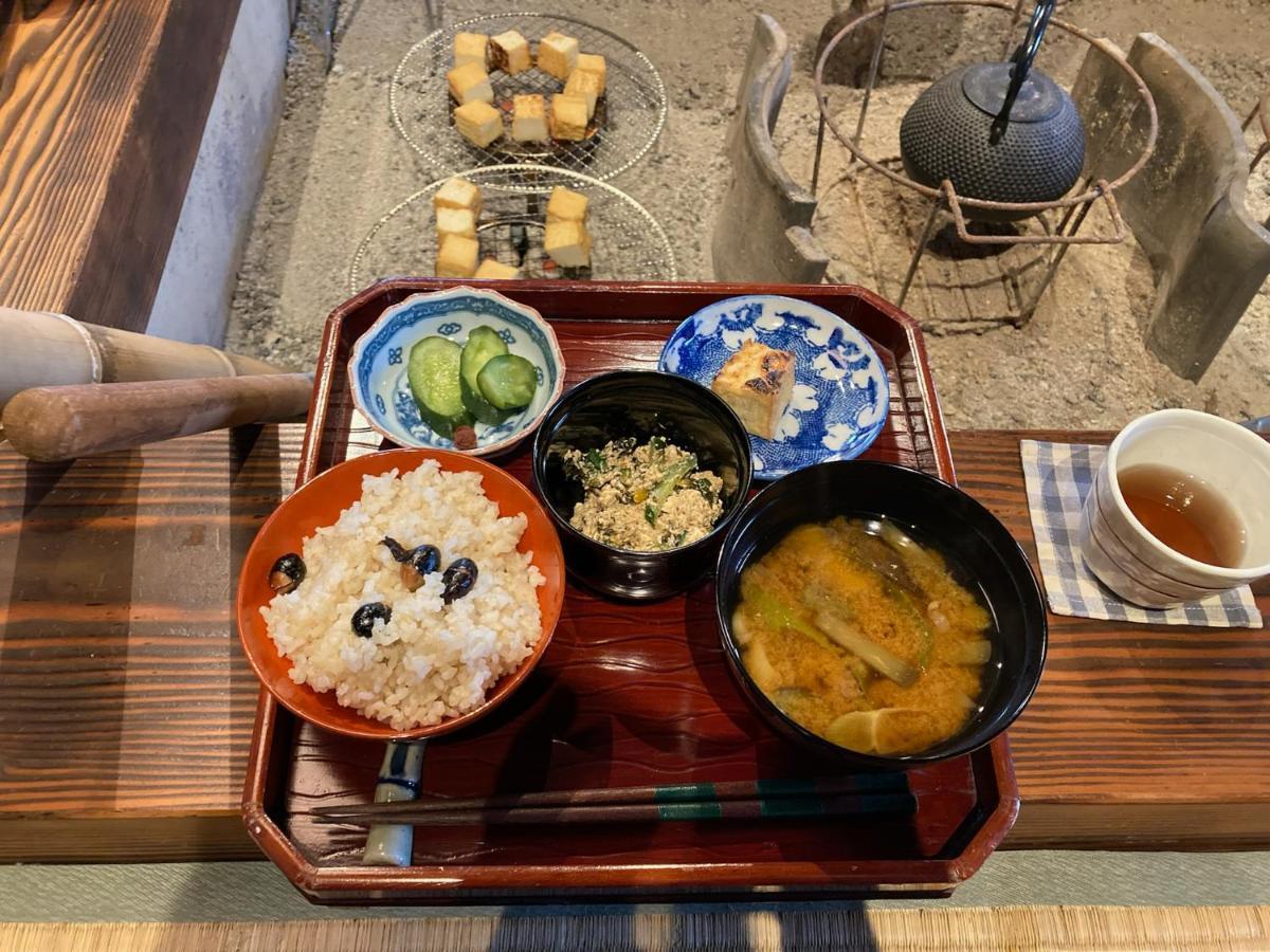 一汁一菜の宿　ちゃぶダイニング Ichiju Issai No Yado Chabu Dining Unforgettable Farmstay Experience In Deep Kyoto Ayabe Exterior foto